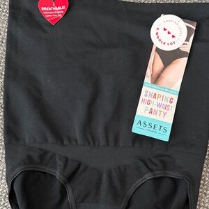 Assets By Spanx Black High-Waist Shaping Brief
